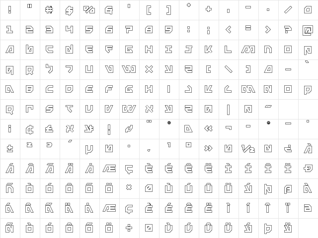 Metal Storm Outline Outline Character Map Metal Storm Outline Outline Character Map
