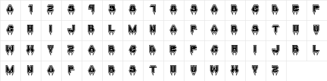 Metal Vampire Regular Character Map Metal Vampire Regular Character Map