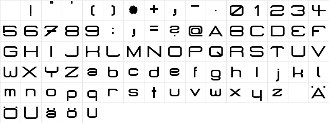 MicroMieps Phat Phat Character Map MicroMieps Phat Phat Character Map