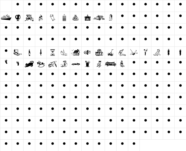 Milestones Two MT Regular Character Map Milestones Two MT Regular Character Map