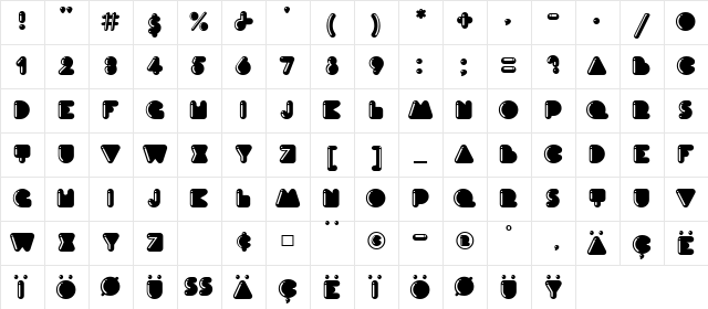 Mindy Highlight Character Map Mindy Highlight Character Map