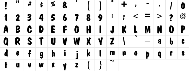 MktBold Plain: Plain: Character Map MktBold Plain: Plain: Character Map