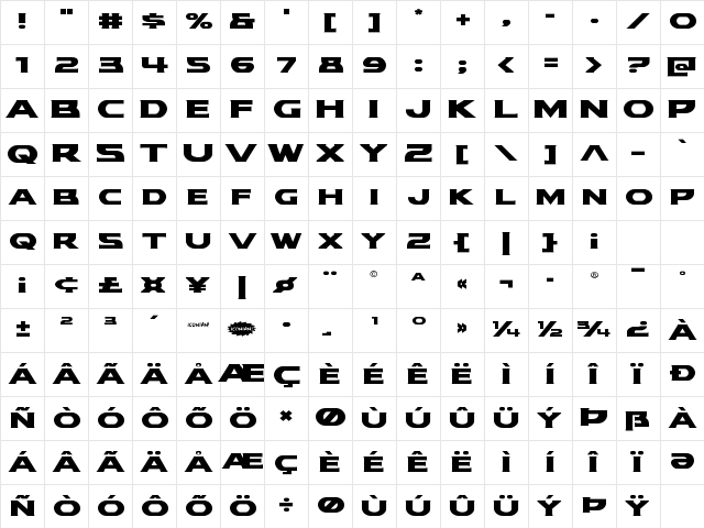 Modi Thorson Expanded Expanded Character Map Modi Thorson Expanded Expanded Character Map