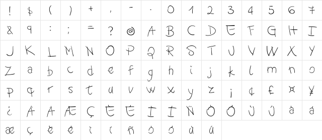 -Moody Spaghetty- DEMO Light Character Map