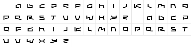 Augmented Regular Character Map