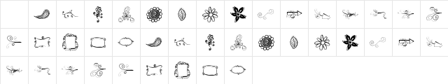 MTF Funk Fusion Regular Character Map MTF Funk Fusion Regular Character Map