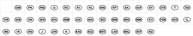 NationalCodes Asia Plus Character Map NationalCodes Asia Plus Character Map