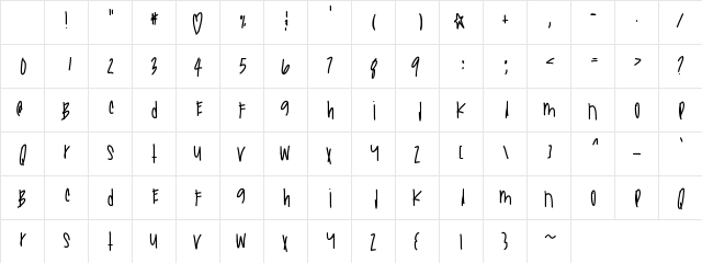 NewArcades Medium Character Map NewArcades Medium Character Map