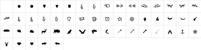 Nexa Rust Extras Free Character Map Nexa Rust Extras Free Character Map