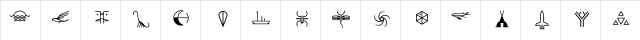 NMS Glyphs Glyphs-Mono Character Map NMS Glyphs Glyphs-Mono Character Map