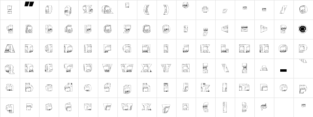 Monster boxes UltraBlack Character Map Monster boxes UltraBlack Character Map