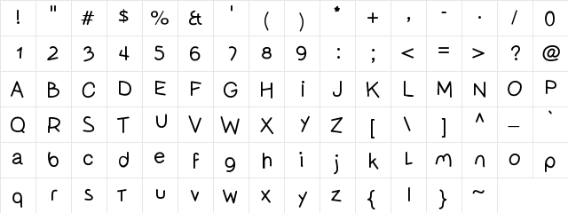 OlivessansPimientoLight Light Character Map