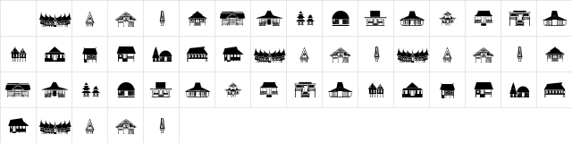 Papan Kita Regular Character Map Papan Kita Regular Character Map