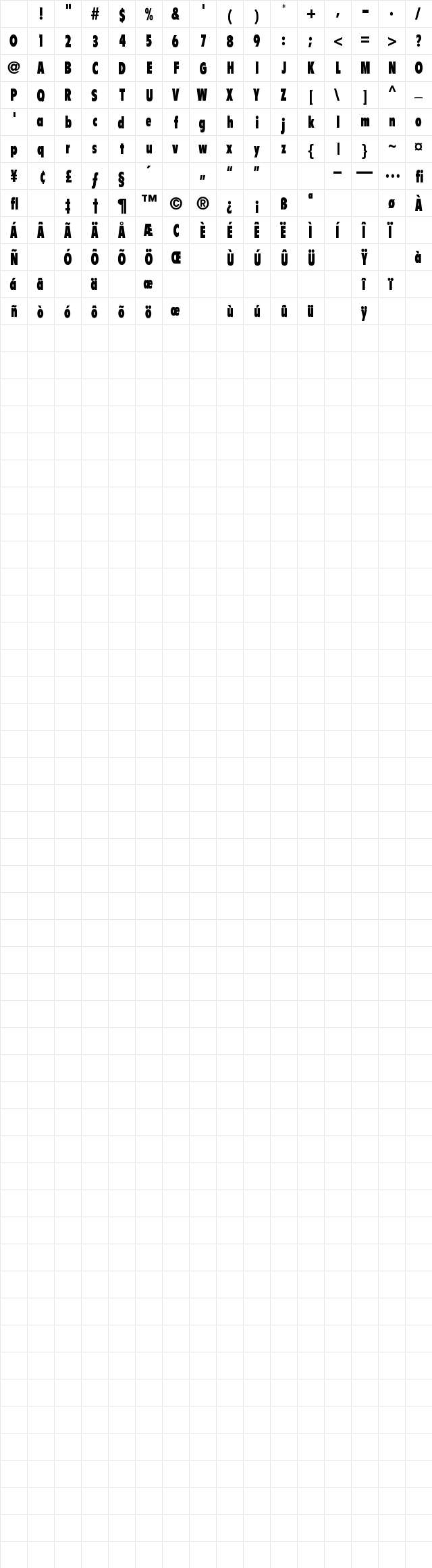 Paper Normal Character Map Paper Normal Character Map