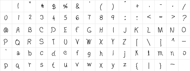 ParisByDaylight Medium Character Map ParisByDaylight Medium Character Map