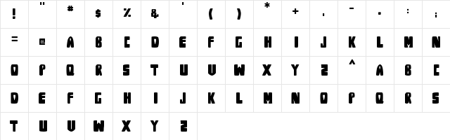 Parrot Leaf Regular Character Map