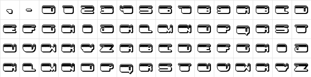 Patriotic No Stars Inverted Regular Character Map