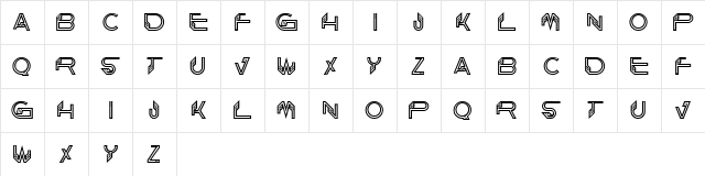 Pegaz Regular Character Map Pegaz Regular Character Map