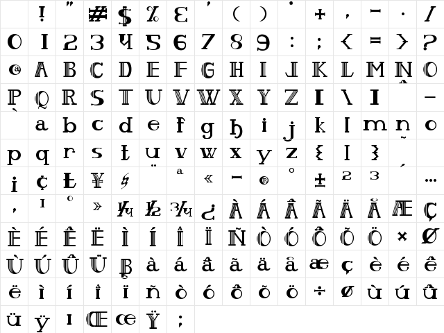 Peixes E Subpeixes Regular Character Map Peixes E Subpeixes Regular Character Map