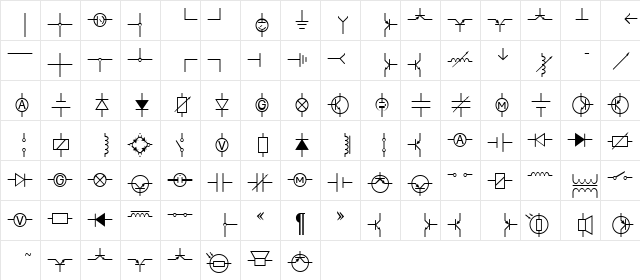 PhysElec Becker Normal Character Map PhysElec Becker Normal Character Map