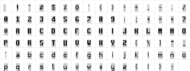 Pimples Regular Character Map Pimples Regular Character Map