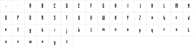Pinophyta Regular Character Map