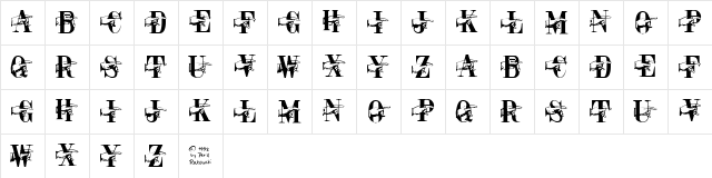 Pointage Regular Character Map Pointage Regular Character Map