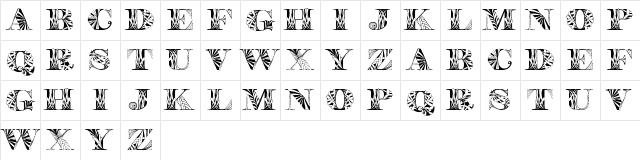 Portabell Regular Character Map