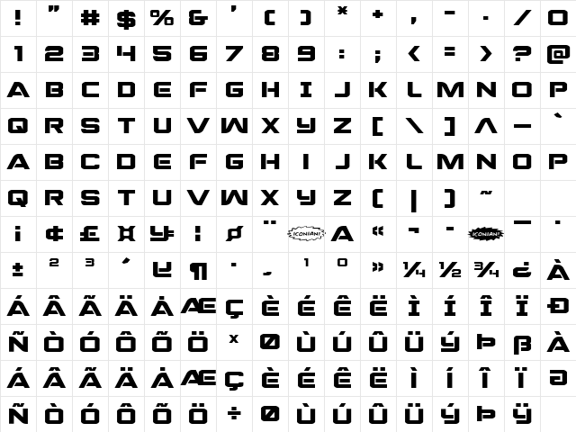 Praetorian Expanded Expanded Character Map Praetorian Expanded Expanded Character Map