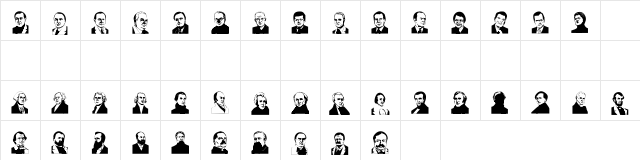MrPresident Regular Character Map