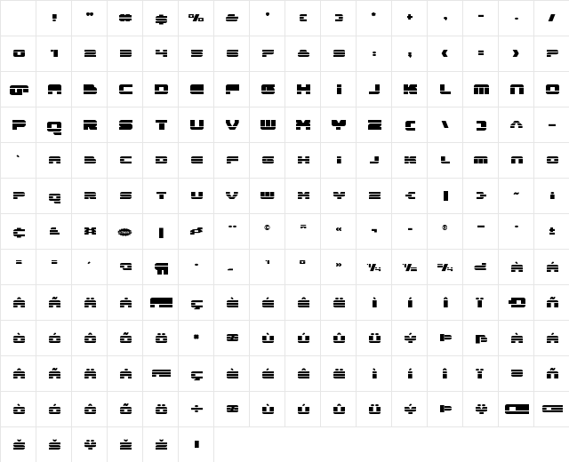 Quicken Expanded Character Map Quicken Expanded Character Map