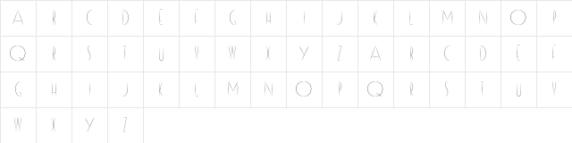 Reason Regular Character Map