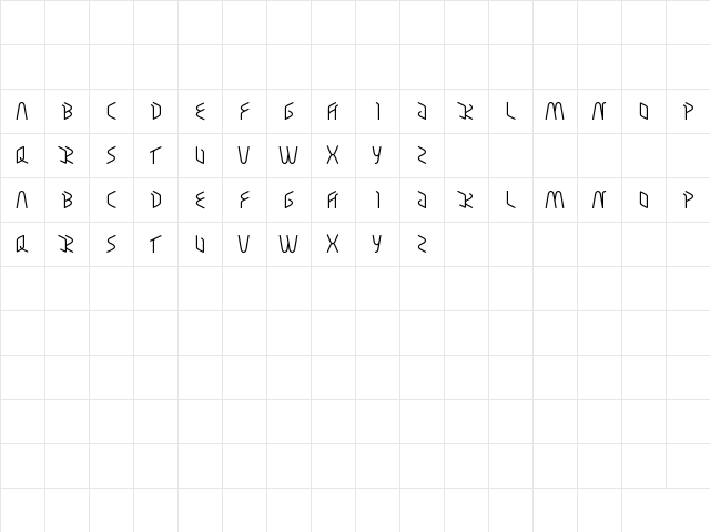 Respect Regular Character Map