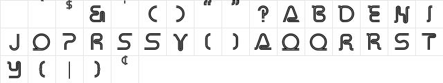 Yagi Link Double Regular Character Map Yagi Link Double Regular Character Map