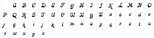 Rose Katrinah Italic Rose Katrinah Italic Character Map Rose Katrinah Italic Rose Katrinah Italic Character Map
