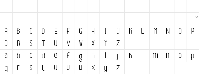 Name This Font Normal Character Map