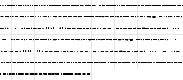 Samuel Morse Regular Character Map Samuel Morse Regular Character Map