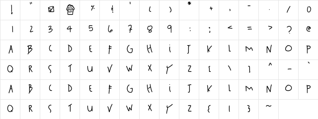 SanFrancisco Medium Character Map