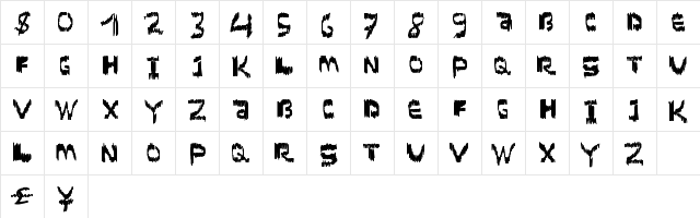 ScratchTimes Regular Character Map