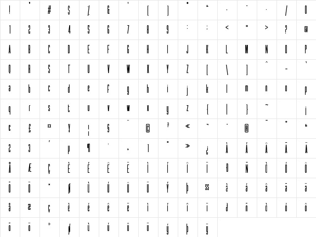 See You At The Movies 2: Revenge &amp; Retribution Regular Character Map