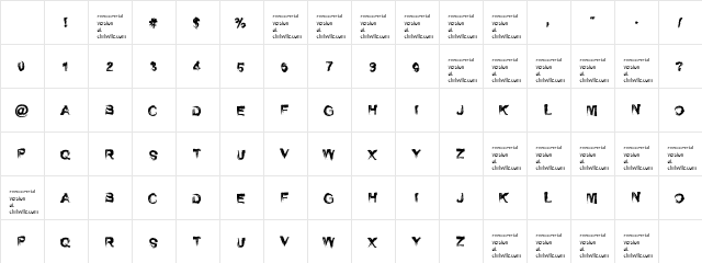 Self Righteousness Regular Character Map Self Righteousness Regular Character Map