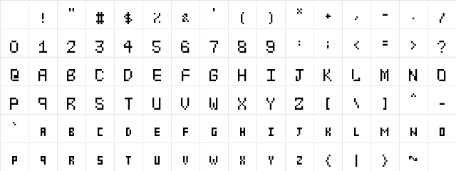 Nereus Font Regular Character Map Nereus Font Regular Character Map