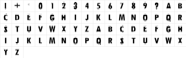 Nervous Regular Character Map