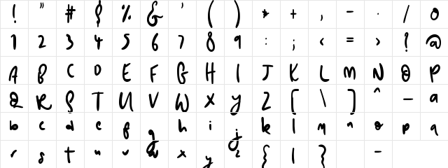Soaring Up Regular Character Map Soaring Up Regular Character Map