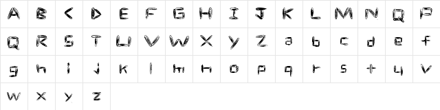 spacetime Regular Character Map