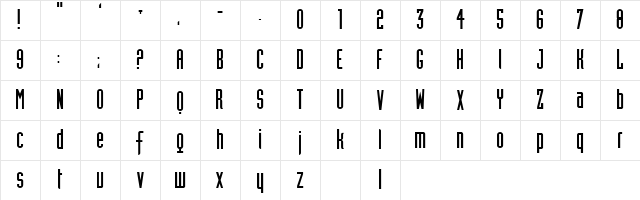 NeuTwoRegular Regular Character Map NeuTwoRegular Regular Character Map