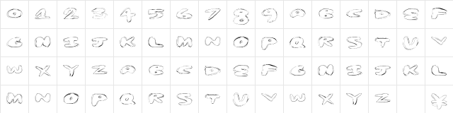 SpringBump Regular Character Map SpringBump Regular Character Map
