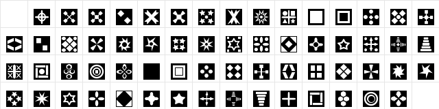 Square Things Normal Character Map Square Things Normal Character Map