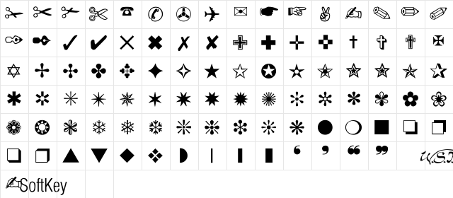New Dingies Regular Character Map New Dingies Regular Character Map