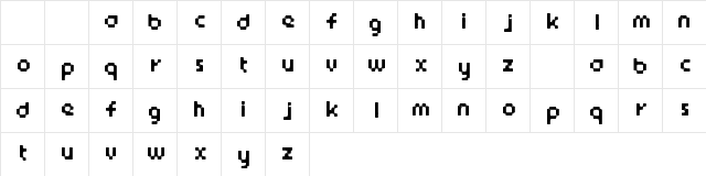 Sticky bits v2 Sticky bits v2 Character Map